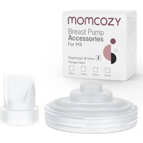غشاء سيليكوني + صمام لمضخة Momcozy M5
