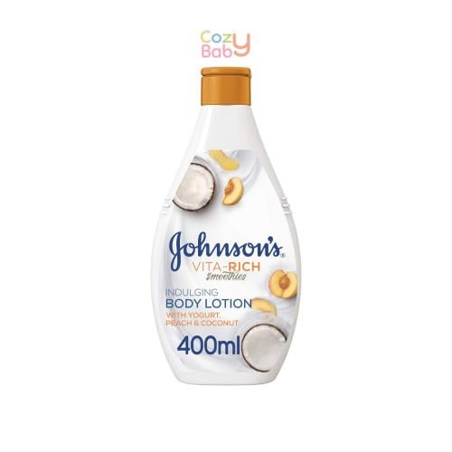 لوشن جونسون سموثي: تدليل استوائي لبشرتكِ بالخوخ وج...