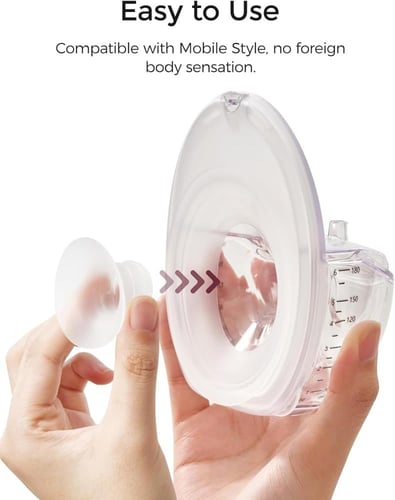 قطعة استبدال لقمع مضخة حليب مومكوزي M6 – مقاس 17 م...