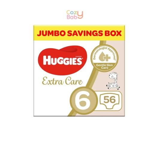 حفاضات هجيز إكسترا كير مقاس 6 (56 حفاضة)