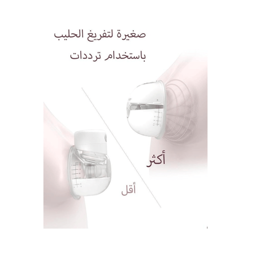 مضخة حليب مومكوزي M5 فردية – لاسلكية-رمادي