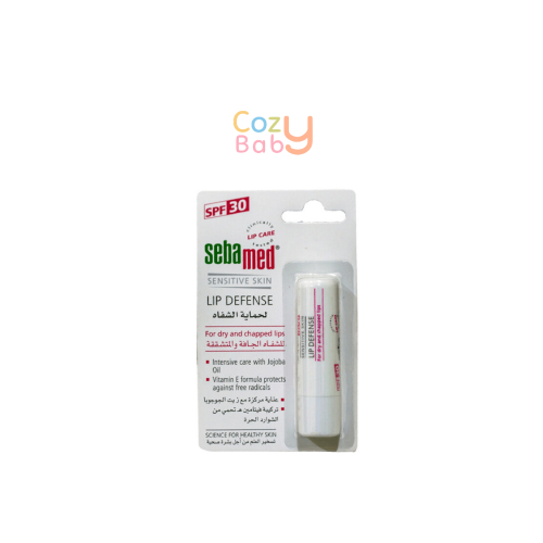 مرطب للشفاه الجافة والمتشققة بعامل حماية (SPF30) م...