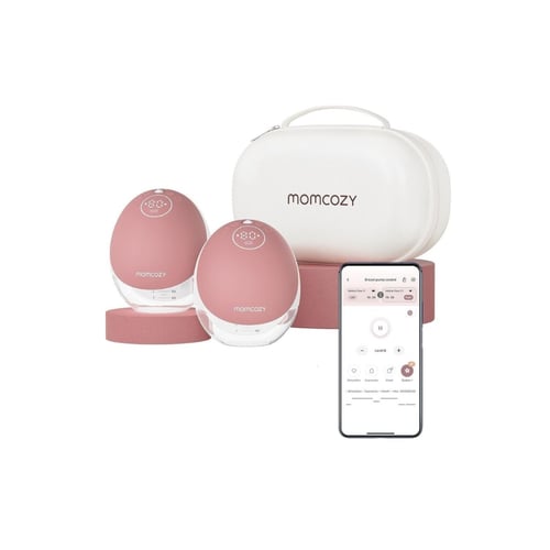 مضخة الثدي المزدوجة مومكوزي M9 مع حمالات مومكوزي F...