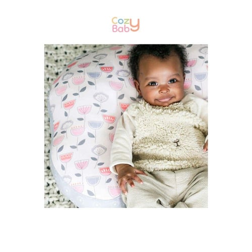 وسادة الرضاعة إنجنويتي بلنتي+ مع غطاء - مايو بيري...