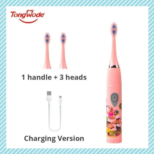 فرشاة أسنان كهربائية بالموجات فوق الصوتية للأطفال...