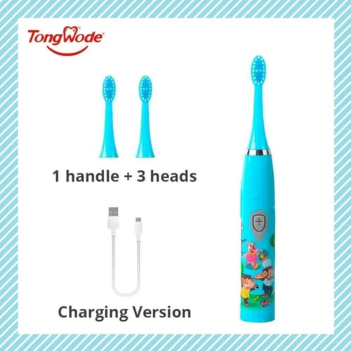 فرشاة أسنان كهربائية بالموجات فوق الصوتية للأطفال...