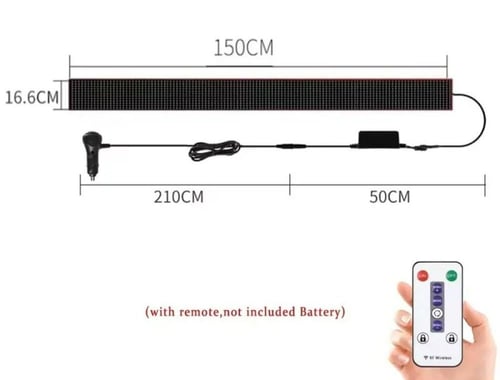LED العيون السحرية لجميع السيارات لوحة شاشة App ال...