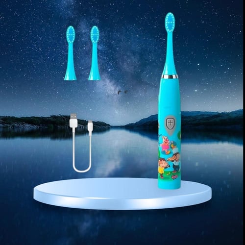 فرشاة أسنان كهربائية بالموجات فوق الصوتية للأطفال...