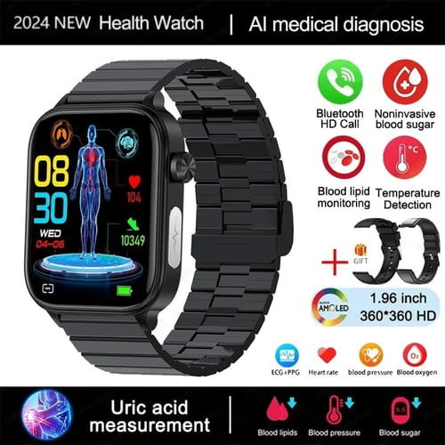 AI التشخيص كاشف ساعة ذكية النساء الدهون في الدم وح...