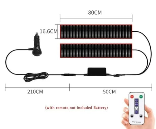 LED العيون السحرية لجميع السيارات لوحة شاشة App ال...