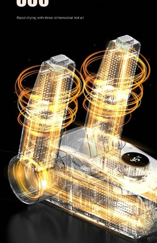 مجفف الأحذية العجيب والذكي بالأشعة فوق البنفسجية و...