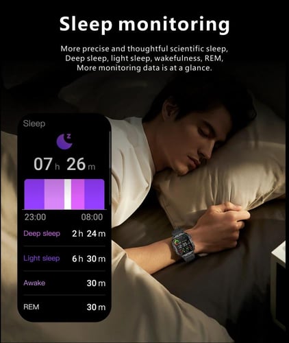 ساعة شاومي الذكية والأنيقة والرياضة ضد الخدش .