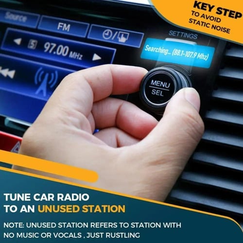 جهاز لاسلكي قوي إرسال واستقبال FM للسيارة ، للصوت...