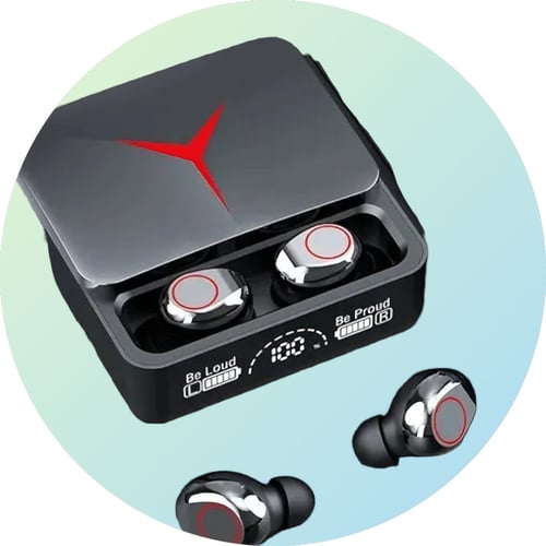 سماعة أذن رياضية أنيقة وجذابة ومقاومة للماء لاسليك...