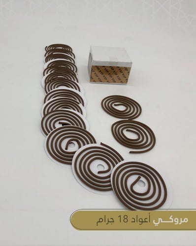 مروكي أعواد حلزونية - 5 حبات