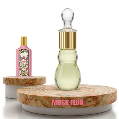 Incense holder with musk inspired by Gucci Flora p...