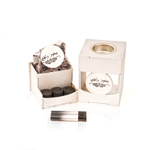 مبخرة خشبية وبخور راقى