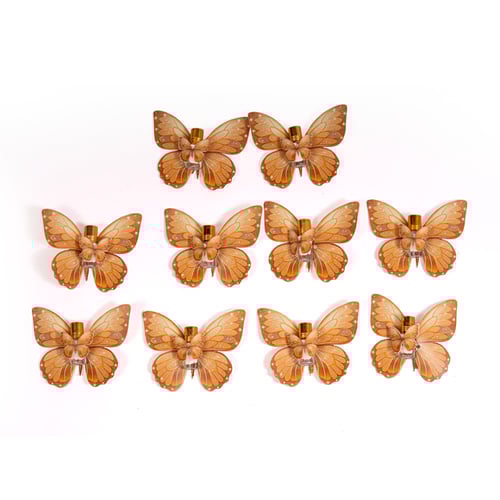 10 توزيعات مسك بشكل فراشة