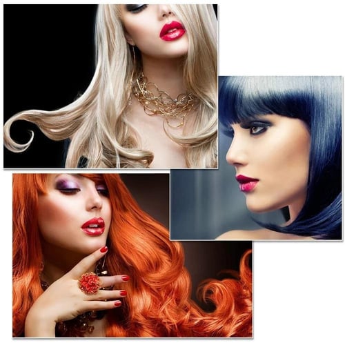 مجموعة أدوات صبغ الشعر 3 قطع