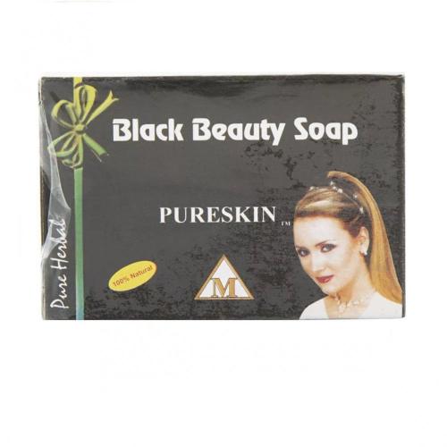 بيورسكين الصابونة السوداء للبشرة 135جم
