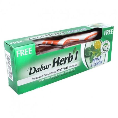 دابر معجون أسنان جل طبيعي منعش بالليمون والنعناع 1...
