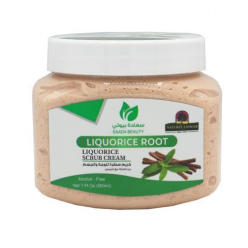 كريم سنفرة عرق سوس للوجه والجسم من سعادة بيوتي - 5...