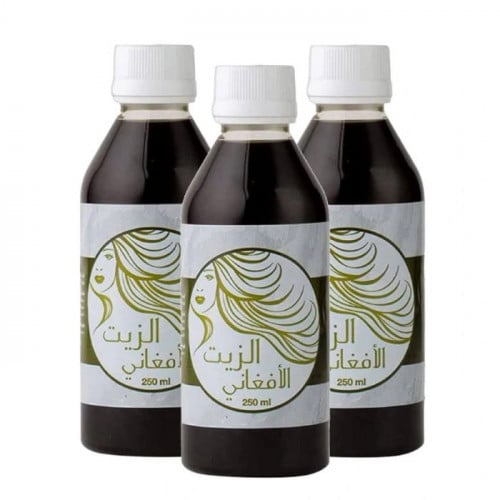 الزيت الأفغاني الأصلي للتكثيف وتطويل ومنع تساقط ال...