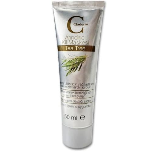 ماسك للوجه تركي بالشاي Claderm Tea tree 50ml