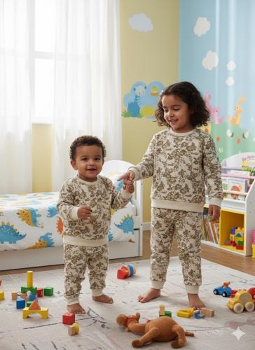 طقم شتوي مواليد - 10008