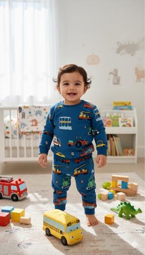 طقم شتوي مواليد - 10007