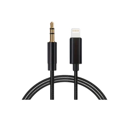 وصلة من ايفون إلى AUX بطول 1 متر - MOOGMAX (MX-101...