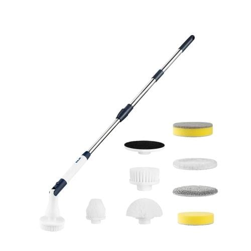 فرشاة تنظيف الكترونية تحمل 9 رؤوس مختلفة للتنظيف E...