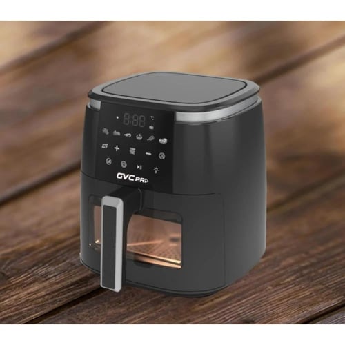 قلاية هوائية رقمية سعة 7 لتر، 1250 واط مع نافذة رؤ...