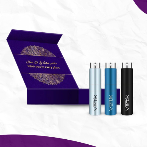 بكج 3 عبوات تعبئة العطور من VERTIK
