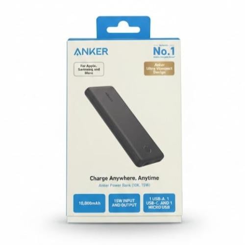 شاحن متنقل انكر (PowerCore) بسعة 10,000 مللي أمبير...
