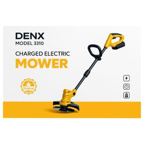قصاصة عشب كهربائية قابلة للشحن DENX ( 3310 )