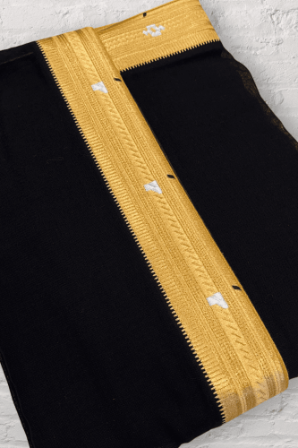 مشلح جنتل ملكي زري صيفي أسود