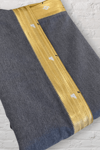 بشت وبر جنتل ملكي زري رمادي