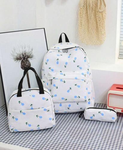 مجموعة شنط ظهر مدرسية من 3 قطع