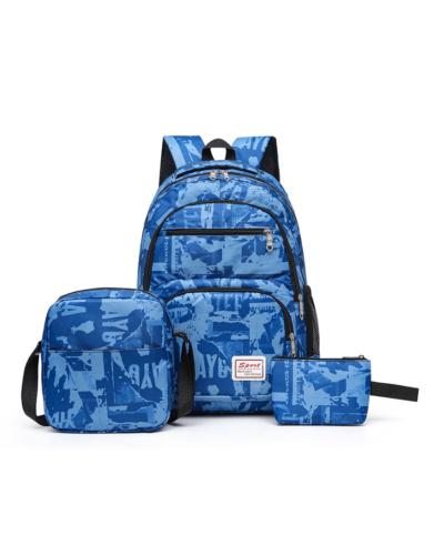 طقم شنط مدرسية بخامه قويه 3 قطع