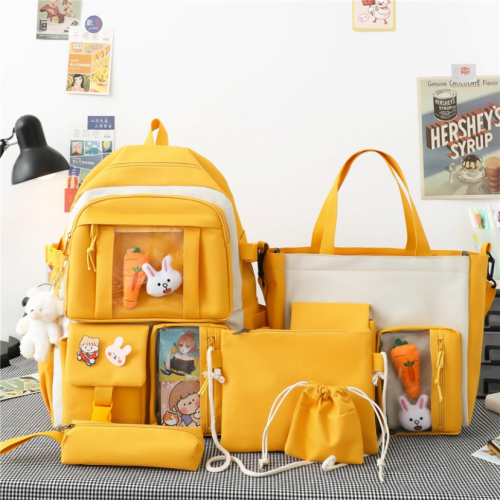 طقم شنطه ظهر - 5 قطع خامه قويه