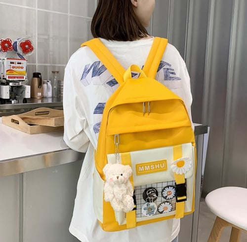 طقم شنطه ظهر خامه قويه