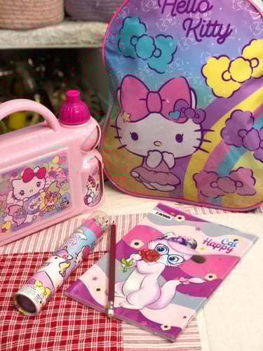 شنطه اطفال5 قطع من Rainbow max روضه