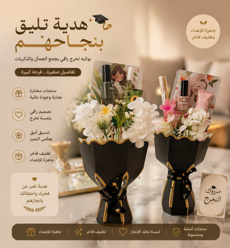 باقة التخرج