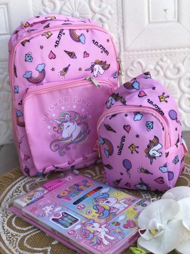 شنطه ظهر قطعتين -روضه - قرطاسيه