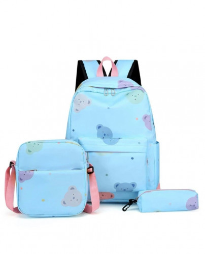 طقم شنط مدرسية بخامه قويه 3 قطع