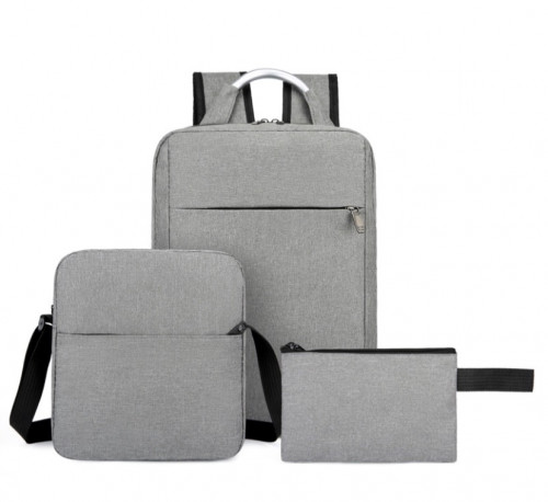 شنطه ظهر 3 قطع خامه مناسبه للجامعه