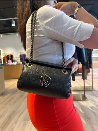 شنطة روبيرتو كفالي اسود