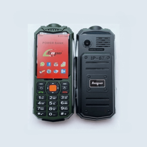 هاتف K32 TV مدرع مع تلفزيون وتناظري وأربع بطاقات S...