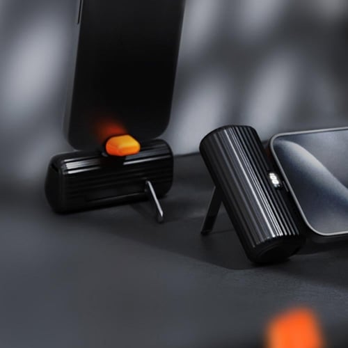 باوربانك جرين ليون المحمول بسعة 5000mAh مع شحن سري...